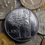 Moneta da 500 lire d'argento anni '60, esemplare raro e prezioso.