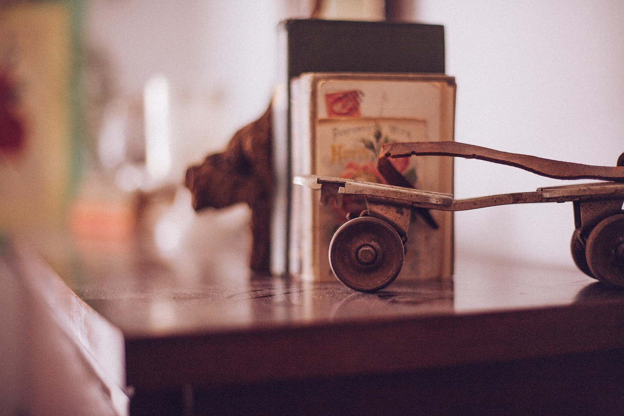 Oggetti domestici trasformati in preziose collezioni, evidenziando il loro valore culturale e storico.